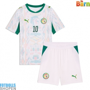 Billiga Senegal Sadio Mane #10 Hemmatröja Barn VM 2026 Kortärmad (+ Korta byxor)